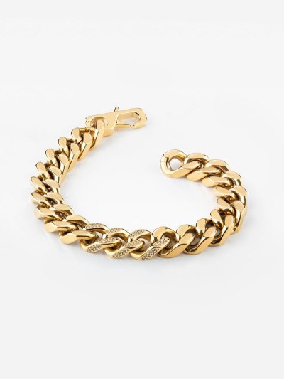 Férfi Guess "Champions" Karkötő Arany | HU-224051