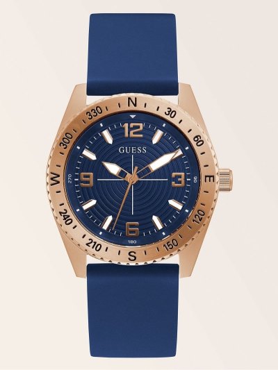 Férfi Guess Classic Analogue Óra Rózsaszín Arany | HU-201373