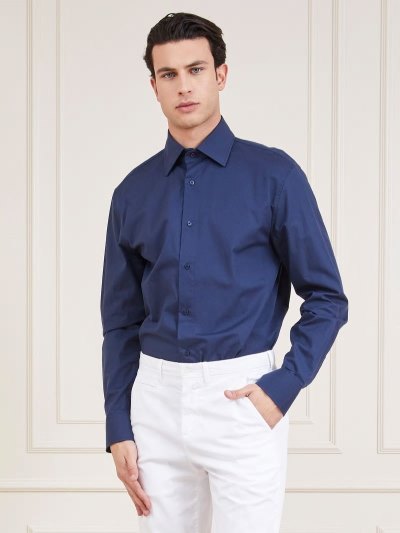 Férfi Guess Marciano Pamut Ingek Kék | HU-810444