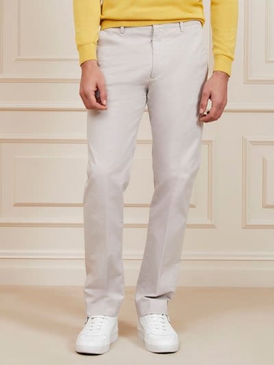 Férfi Guess Marciano Regular Fit Nadrág Bézs | HU-636475