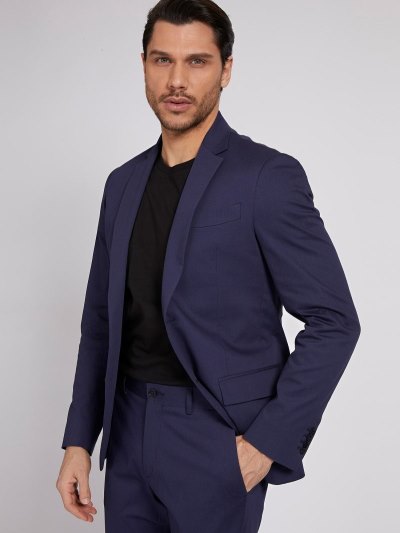 Férfi Guess Marciano Slim Blézerek Kék | HU-433364