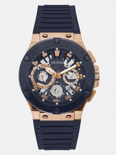 Férfi Guess Multi-function Óra Fekete | HU-865272