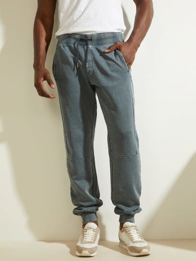 Férfi Guess Nadrág Jogger Pant Jogger Nadrág Kék | HU-727477