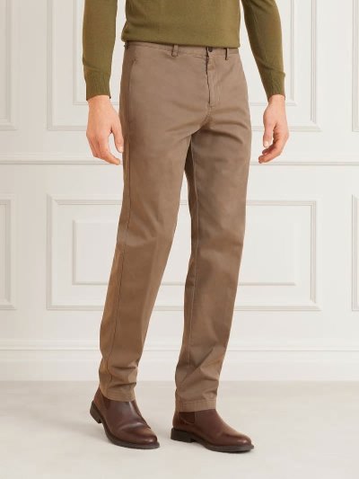 Férfi Guess Nadrág Marciano Regular Fit Nadrág Barna | HU-425094