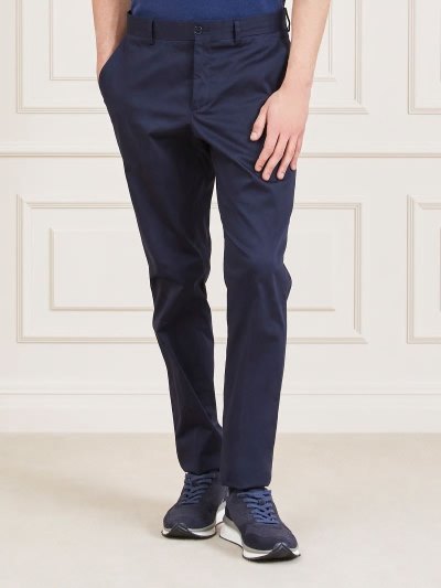 Férfi Guess Nadrág Marciano Regular Fit Nadrág Kék | HU-667628