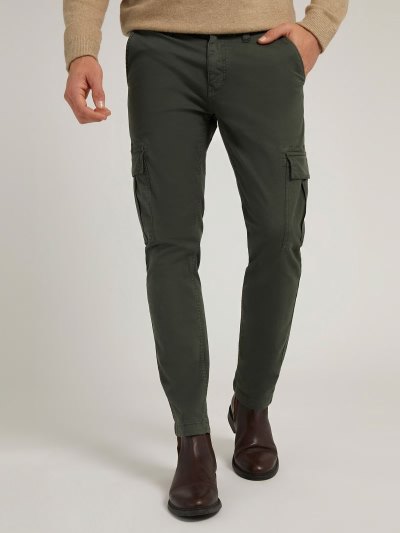 Férfi Guess Nadrág Slim Fit Cargo Nadrág Zöld | HU-587286