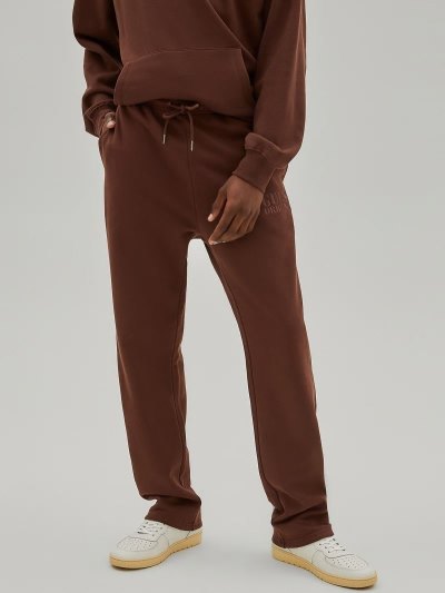 Férfi Guess Nadrág Sweat Pant Melegítő Nadrág Barna | HU-925597