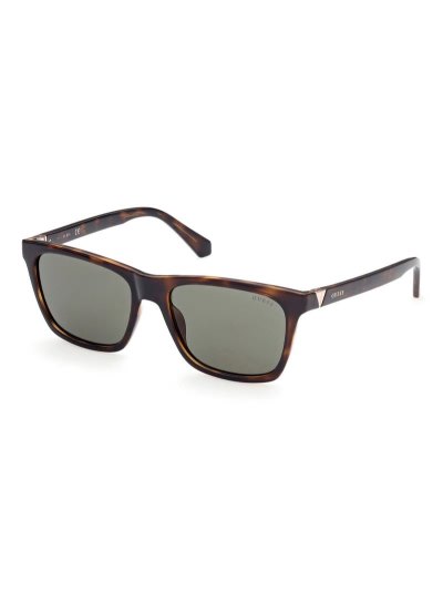 Férfi Guess Rectangular Napszemüveg Barna | HU-080004
