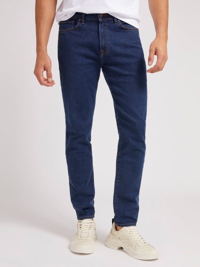 Férfi Guess Regular Fit Ruházat Kék | HU-519466