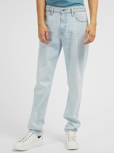 Férfi Guess Regular Fit Ruházat Világos Kék | HU-865293