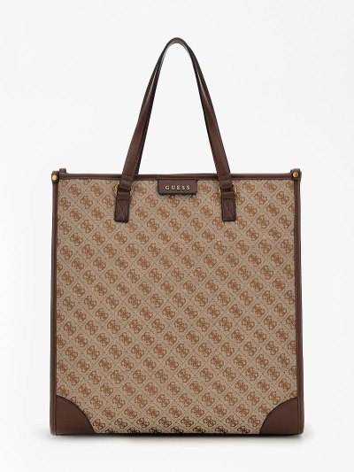 Férfi Guess Retro 4g Logo Bag Táska Bézs | HU-490705