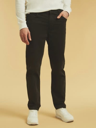 Férfi Guess Slim Nadrág Fekete | HU-495259