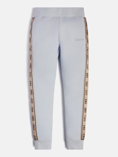 Gyerek Guess 4g Logo Tape Melegítő Nadrág Világos Kék | HU-039453
