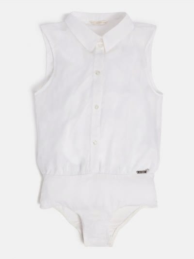 Gyerek Guess Chiffon Body Ingek Fehér | HU-919449