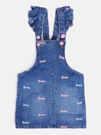 Gyerek Guess Denim Ruha Kék | HU-379487