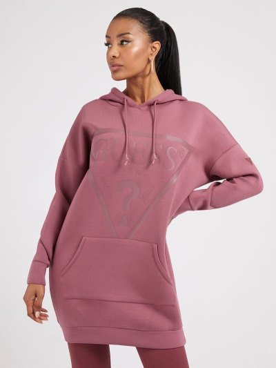 Gyerek Guess Front Logo Pulóverek Bordó | HU-156160