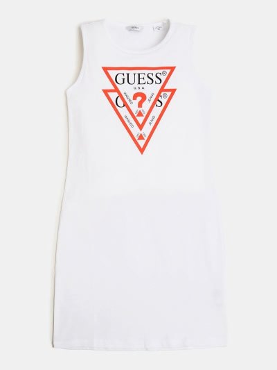 Gyerek Guess Logo Print On The Front Ruha Fehér | HU-840070