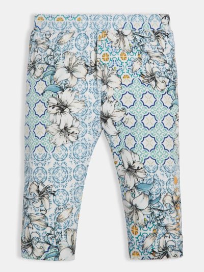 Gyerek Guess Nadrág Reversible Leggings Kék | HU-733618