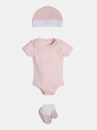 Gyerek Guess Pamut Sets Rózsaszín | HU-644460