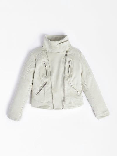 Gyerek Guess Párnázott Velúr Kabát Zöld | HU-979466