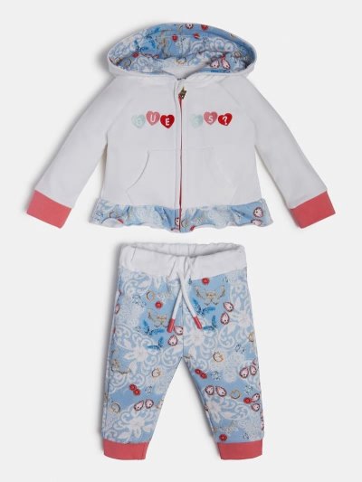Gyerek Guess Sweatshirt And Pant Sets Fehér | HU-176807