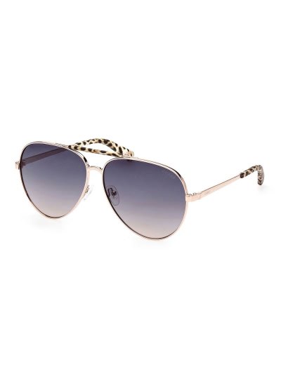 Női Guess Aviator Napszemüveg Rózsaszín Arany | HU-871958