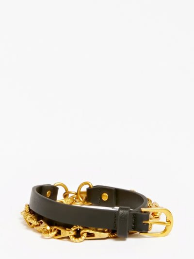 Női Guess Chain Belt Öv Fekete | HU-933245