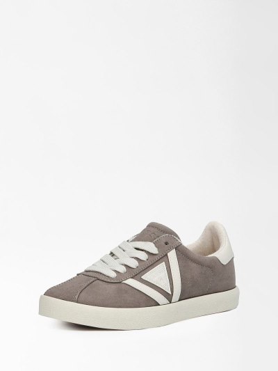 Női Guess Daygirl Logo Triangle Tornacipő Szürke | HU-041798