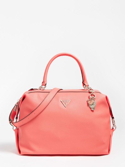 Női Guess Destiny Shoulder Pántos Kézitáska Korall | HU-678207