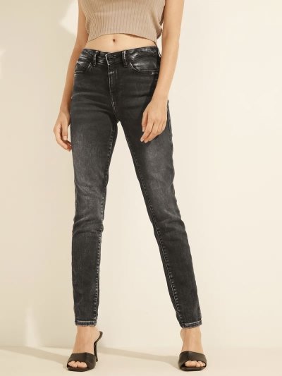 Női Guess Farmer Nadrág Jegging Fit Ruházat Szürke | HU-530349