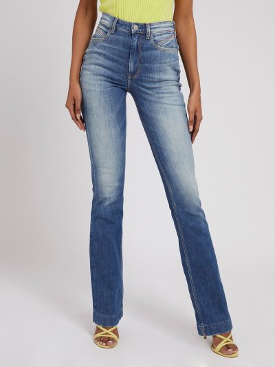 Női Guess Fit And Flare Ruházat Kék | HU-609888