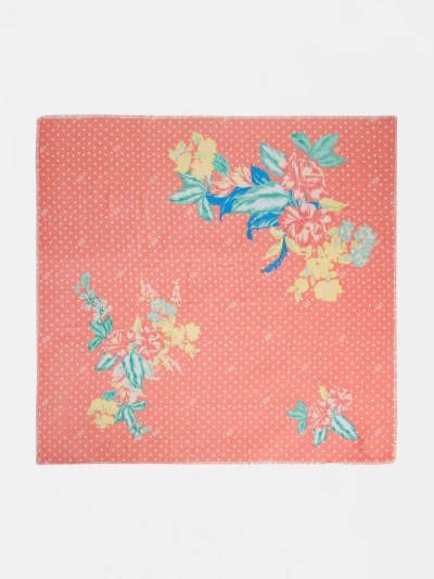 Női Guess Floral Print Kefiah Rózsaszín | HU-313669