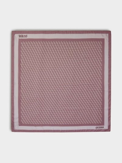 Női Guess G Cube Logo Foulards Rózsaszín | HU-770572