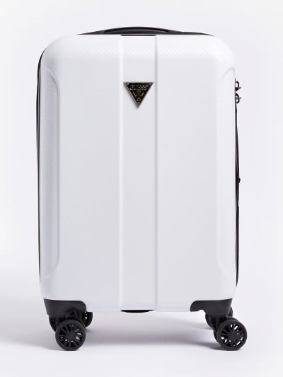 Női Guess Lustre2 Trolley Kézipoggyász Fehér | HU-865635