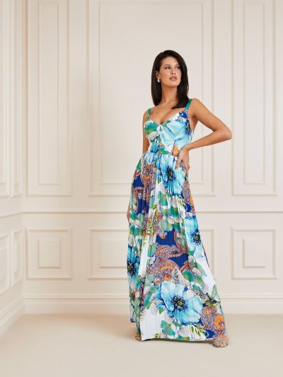 Női Guess Marciano Floral Print Jumpsuit Színes | HU-038411