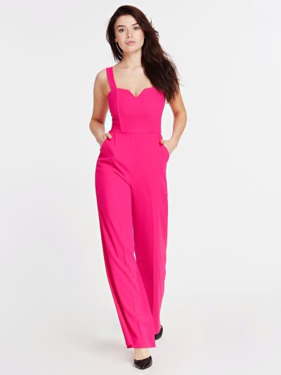 Női Guess Marciano Jumpsuit Fukszia | HU-275484