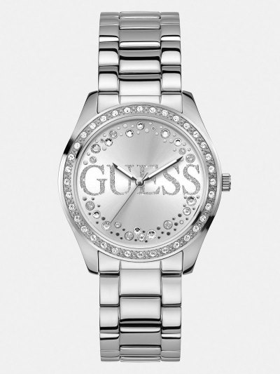 Női Guess Steel Analogue Óra Titán | HU-226316